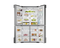 SAMSUNG - Refrigerator (647L / Platinum Silver)
