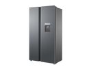 TCL - Refrigeratior 607L Side By Side Silver