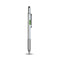 MyBat 6 in 1 Multi-function Stylus Pen (with Ballpoint Pen & Two End Screwdrivers & Level Scale) - Silver