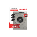 Sharp - Washing Machine 7KG / A+++ Silver