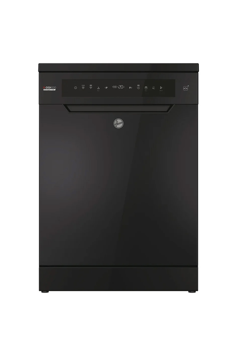 Hoover - Dishwasher  16 sets Wifi Black A++