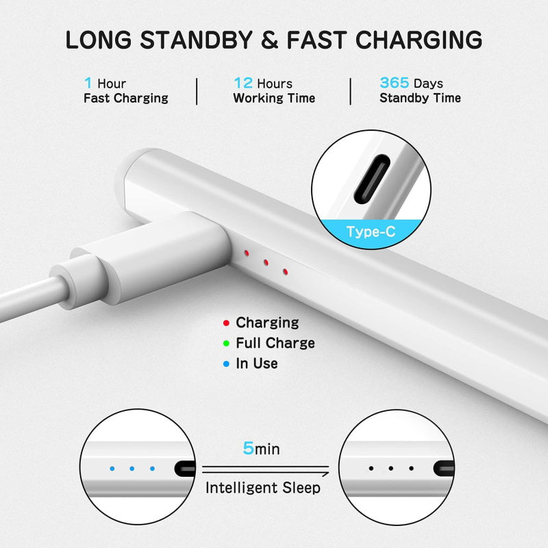 MyBat Pro Scribe Stylus Pen (Active & Capacitive) - White