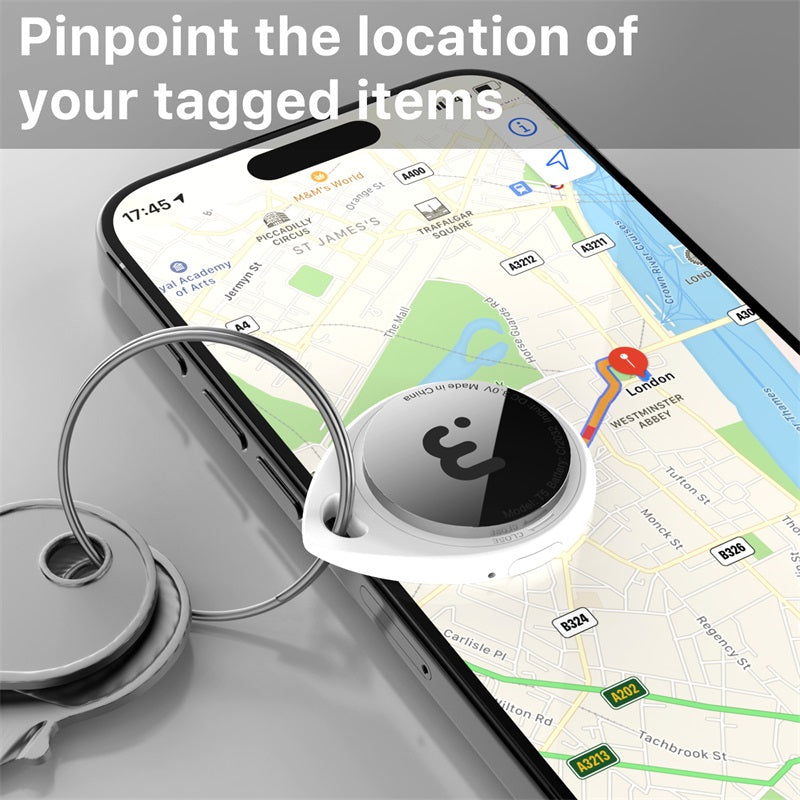 MyBat Pro Tracker for Apple Find My - White