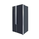 Sharp - Refrigerator Side by Side 645L Black