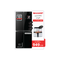 Sharp - Refrigerator 4 Doors 560L Glass Black + Free Air Fryer 7L / 1650W – Stainless Steel