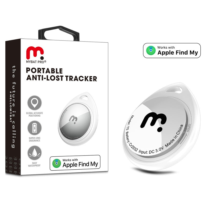 MyBat Pro Tracker for Apple Find My - White