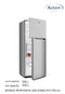 Action - 2 Door Refrigerator 344L - Inox