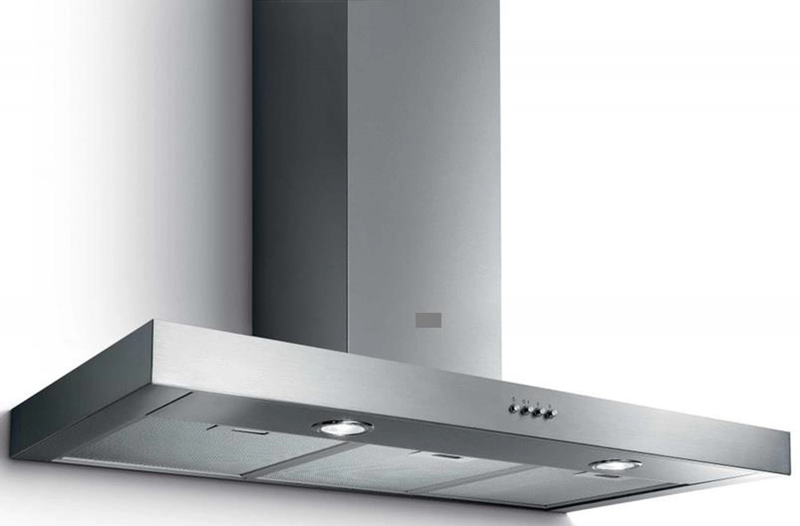 Elba - Wall Cooker Hood 90cm Airflow Max Speed 800 M³/H Stainless steel