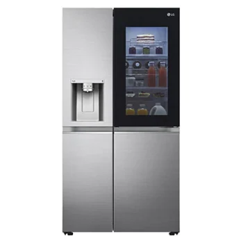 LG - Refrigerator 674L Side by Side InstaView