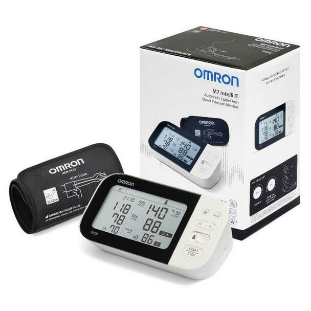 Omron - M7 Intelli It Afib Automatic Upper Arm Blood Pressure Monitor 22-42Cm Cuff (β)