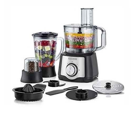 Black & Decker - 600W 29 Function Food Processor with Blender, Grinder & Juicer