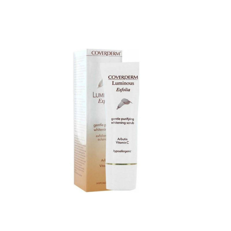 Coverderm - Luminous Exfolia Whitening Scrub - Face Exfoliating Cream (50Ml) (β)