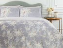 Madame Coco - Curtice Double-Size Printed Satin Duvet Cover Set