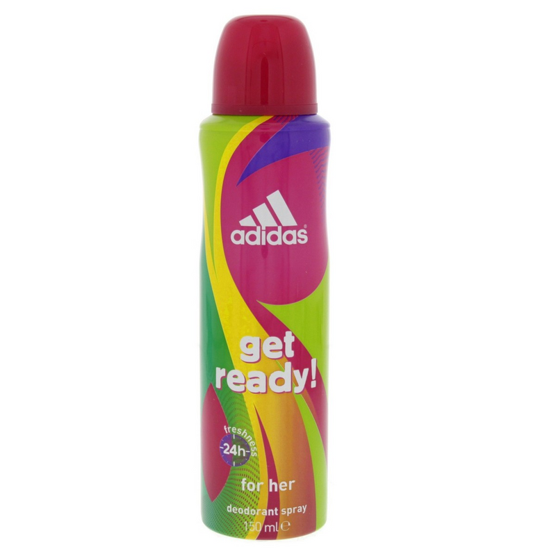 adidas - Women's Get Ready Deodorant (150Ml/2Pcs) (β)