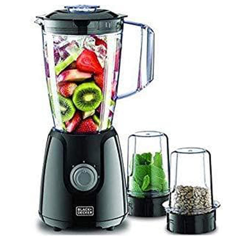 Black & Decker - 400 W Blender With 2 Mills