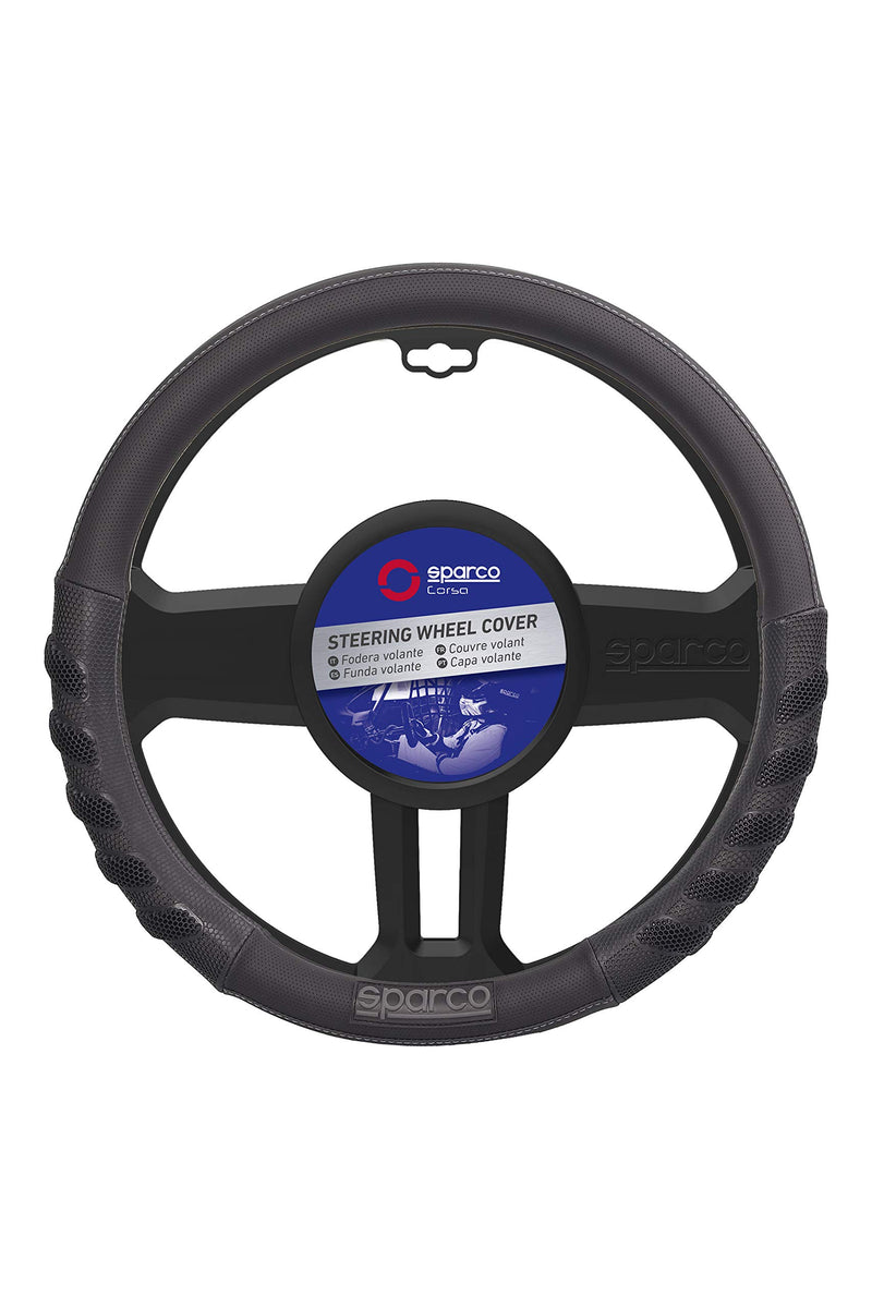 Sparco - Steering Wc 38Cm Black/Black