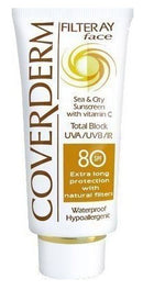 Coverderm - Filteray Face SPF 80 Extra Long Protection Face Cream (50Ml) (β)