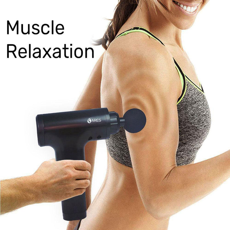 Ares - Rechargeable Gun Massager Handheld For Muscle
