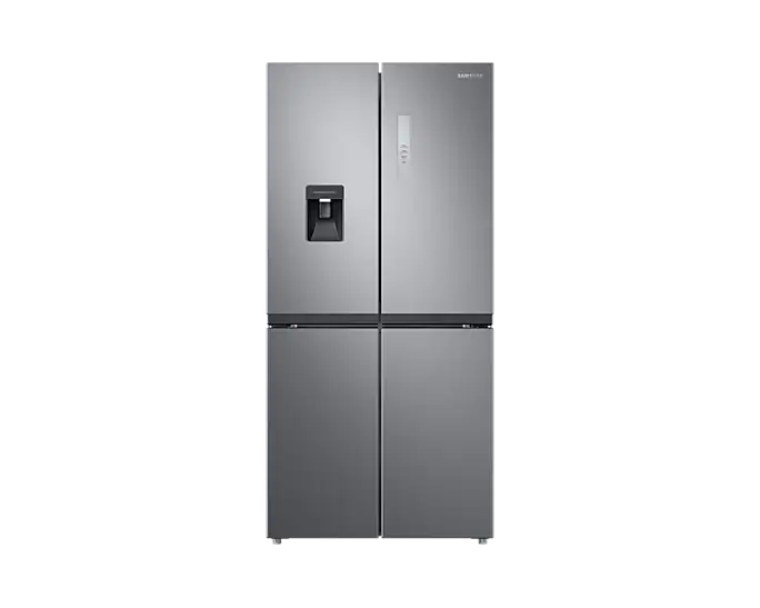 SAMSUNG - Refrigerator (466L / Silver Matt)