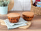 Madame Coco - Storage Box With Wooden Lid 460Ml 2Pcs