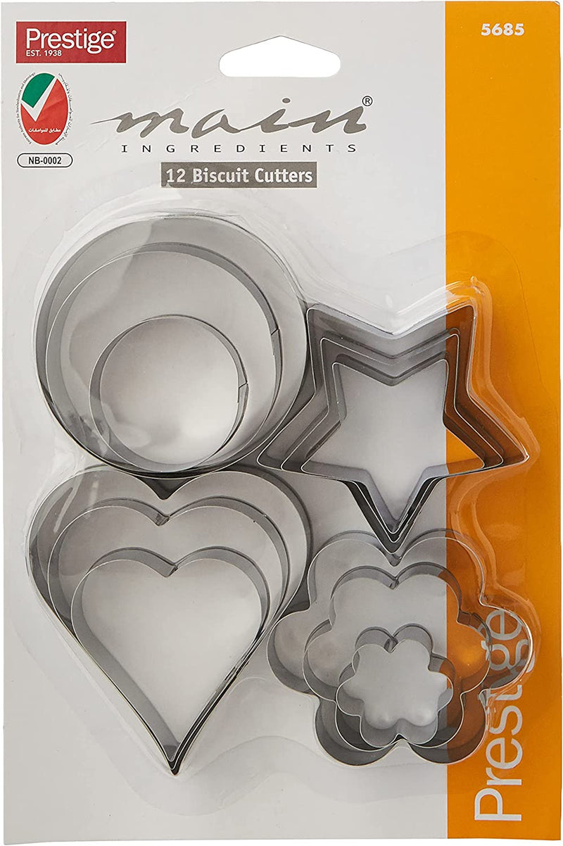 Prestige - 12Pcs Biscuit Cutter Set