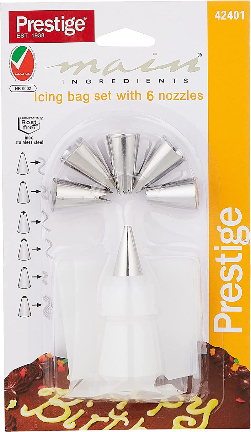 Prestige - Icing Pastry Bag and Nozzles Set