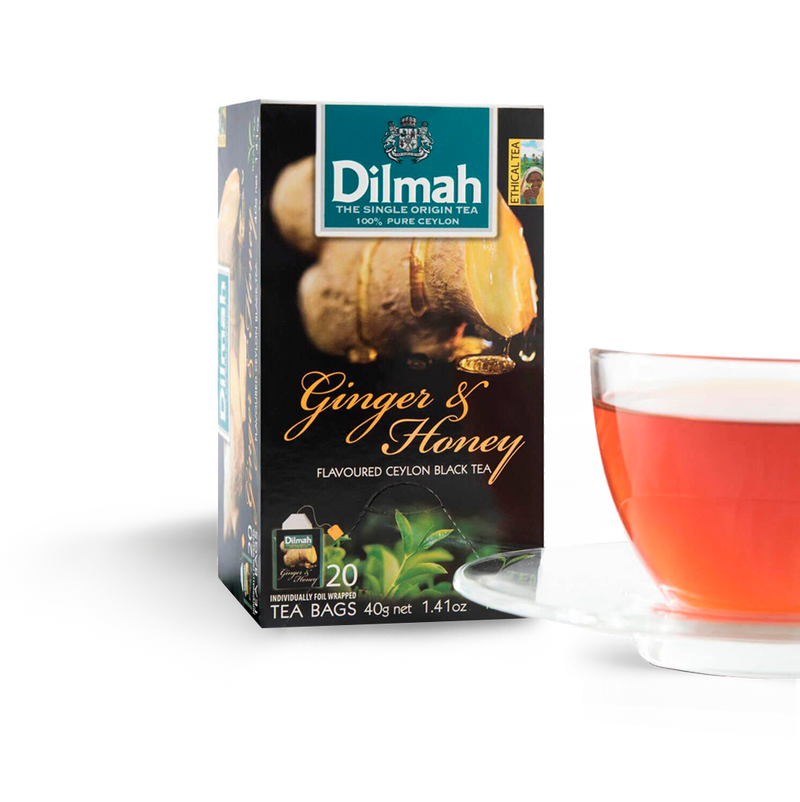 Dilmah - Gourmet Ginger And Honey Flavoured Black Tea (β)