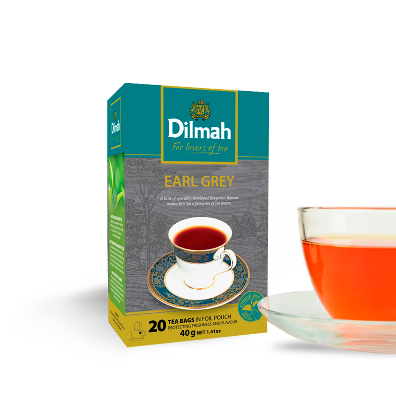 Dilmah - Tag Early Grey Black Tea (β)