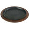 Lodge - Cast Iron Round Fajita Platter 24cm With Wood Base (β)