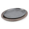 Lodge - Cast Iron Oval Fajita Platter with Wood Base (β)