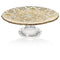 IVV - Arabesque Footed Cake Plate 26cm Gold (β)