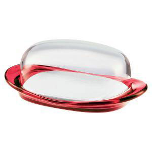Guzzini - Feeling Better Dish with Cover Red (β)