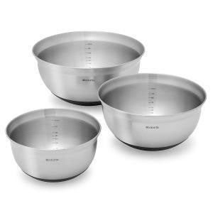 Brabantia - Mixing Bowl 3 Pieces Set Matt Steel (β)