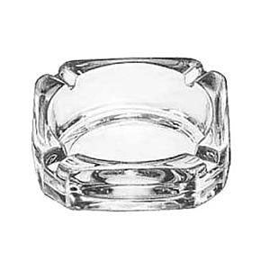 Libbey - Sqaure Glass Ashtray 9.5x9.5cm (β)