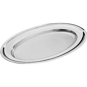 Pintinox - Oval Serving Platter 26x19cm. Stainless Steel (β)