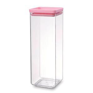 Brabantia - Square Canister 2.5 Litre Pink (β)