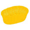 Table Craft - Polycarbonate Oval Yellow Basket 19x14x8cm (β)