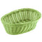 Table Craft - Polycarbonate Oval Green Basket 19x14x8cm (β)