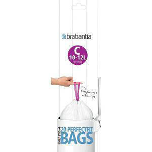Brabantia - 20 Rolls of size C (10-12Liter) Plastic Bag (β)