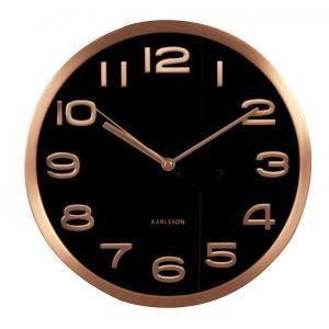 P.T - Maxie Copper Wall Clock Black (β)