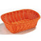 Table Craft - Polycarbonate Rect Orange Basket 29x24cm (β)