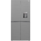 TCL - Refrigerator 460L With Dispenser Mate Silver