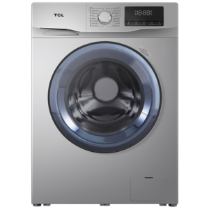 TCL - Washing Machine 9K 1400RPM Silver/Front Load