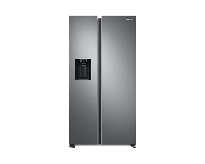 SAMSUNG - Side by Side Refrigerator With SpaceMax™ Technology (609L / Silver)