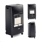 Sizzler - Gas Heater (3 Ceramic Plates) With Elegant Back Cover