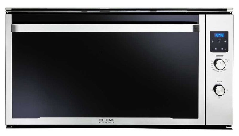 ELBA - Gas Oven Built-in 90 cm Black door