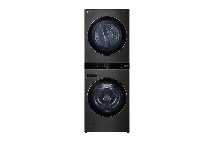 LG - Single Unit Front Load 17/16KG Wash Tower™ with Centre Control™