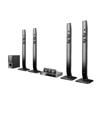 LG - Home Theater, Powerful Sound 1000W, 5.1CH Surround system. 1080p Up-scaling, Bluetooth Music Streaming