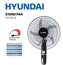 Hyundai - 18" Stand Fan (Black) (β)