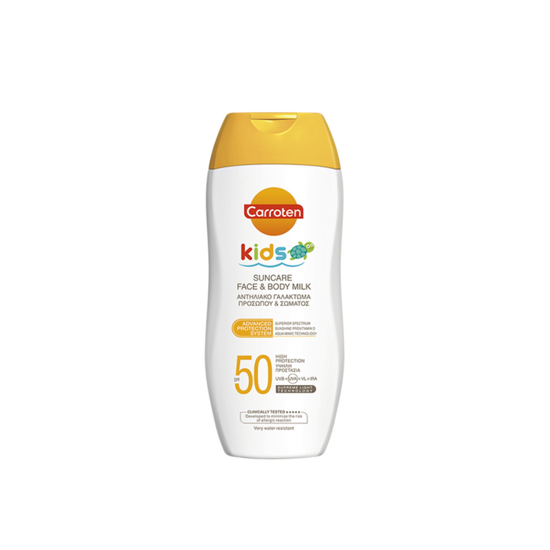 Carroten - Kids Suncare Face & Body Milk 200ml - SPF50